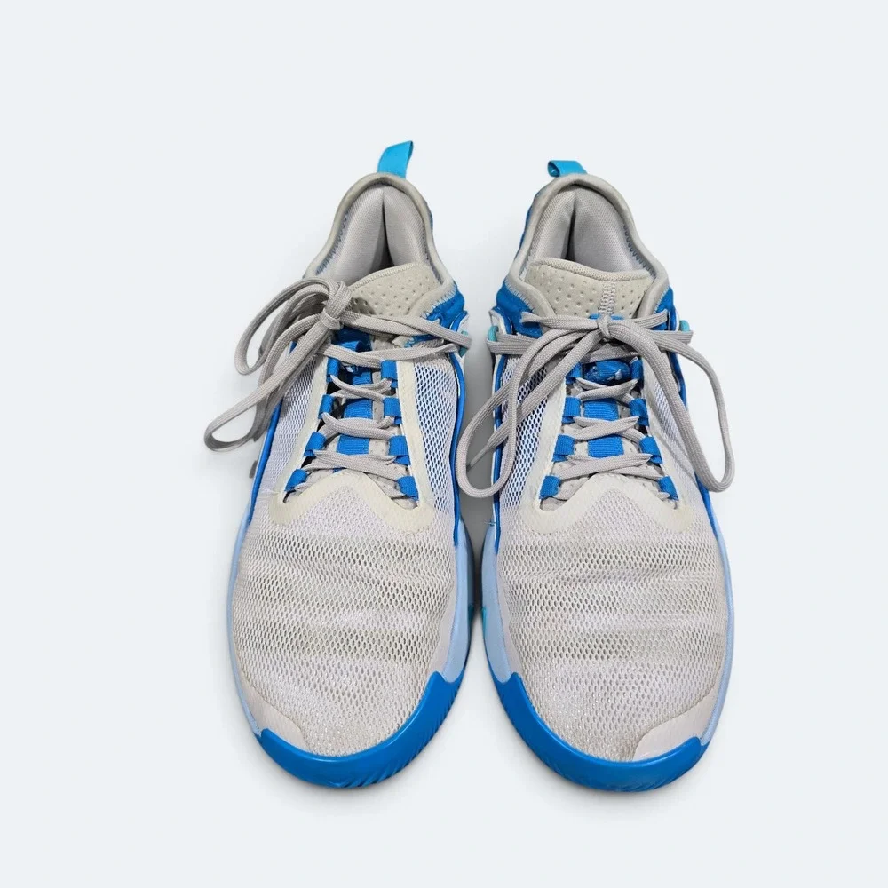 Adidas Trae Unlimited Basketball Shoes White Blue Mens 7.5 Sneakers